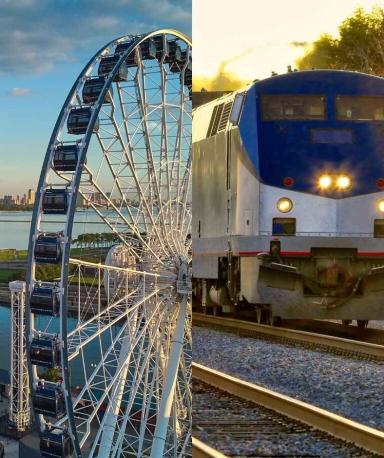 Carousel and Train